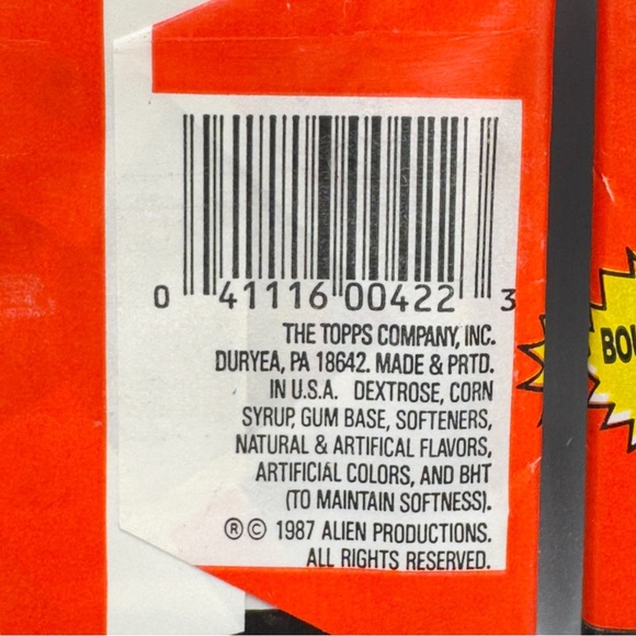 Vintage 1987 ALF 2nd Series Trading Card Packs – 2 Sealed – Topps - Picture 4 of 4